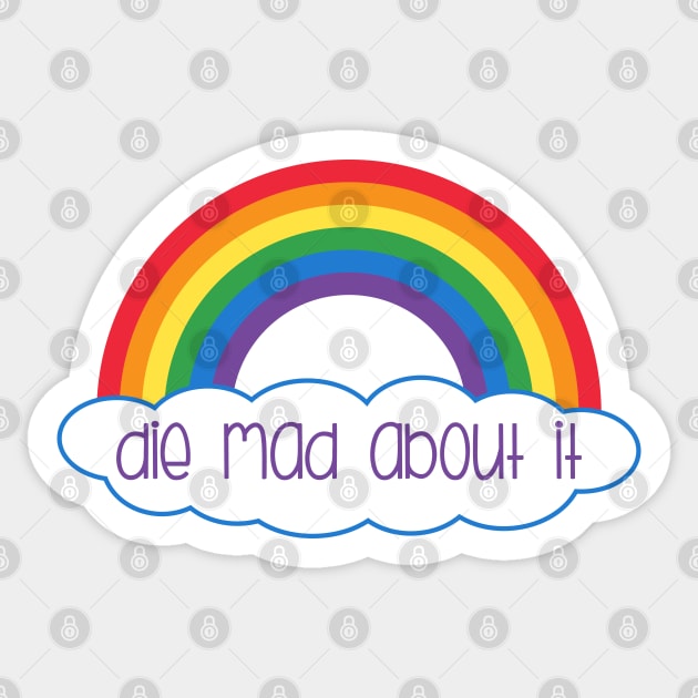 Die Mad About It Sticker by Zap Studios